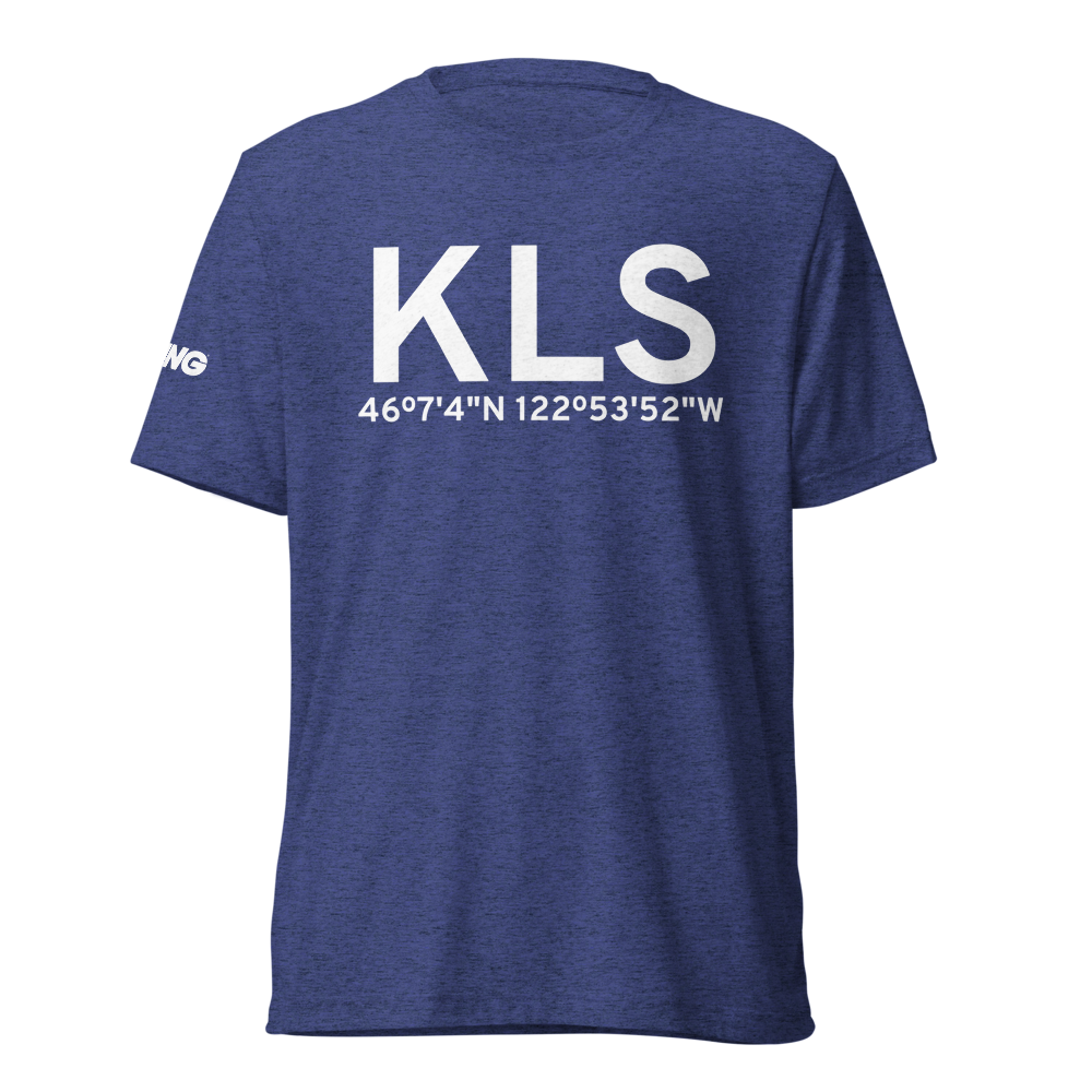 Kelso (KKLS) Airport Tri-blend T-Shirt 