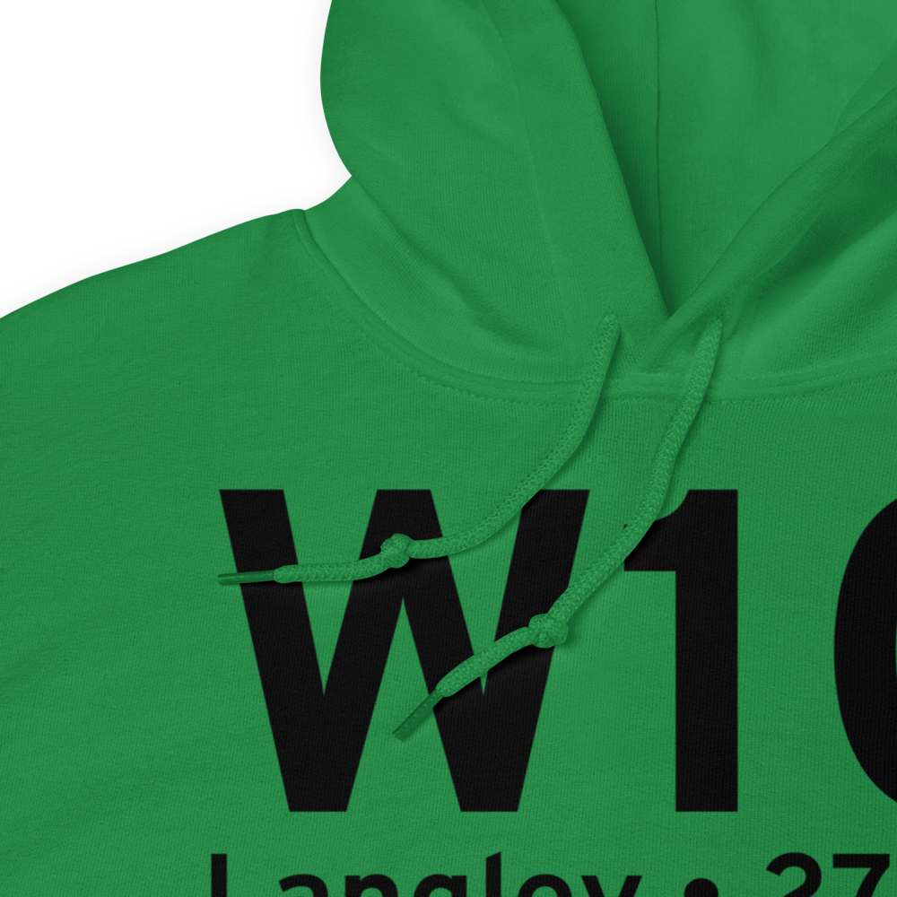 Langley (W10) Airport Hoodie Sweatshirt 