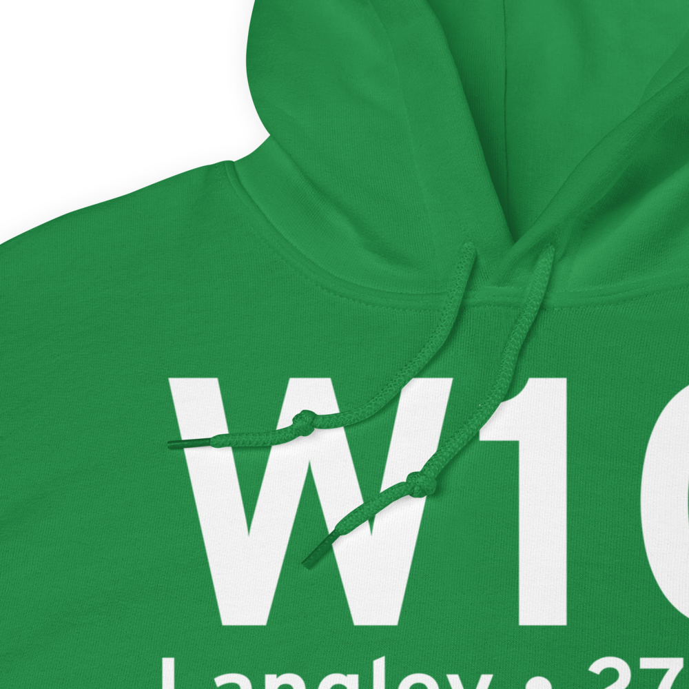 Langley (W10) Airport Hoodie Sweatshirt 