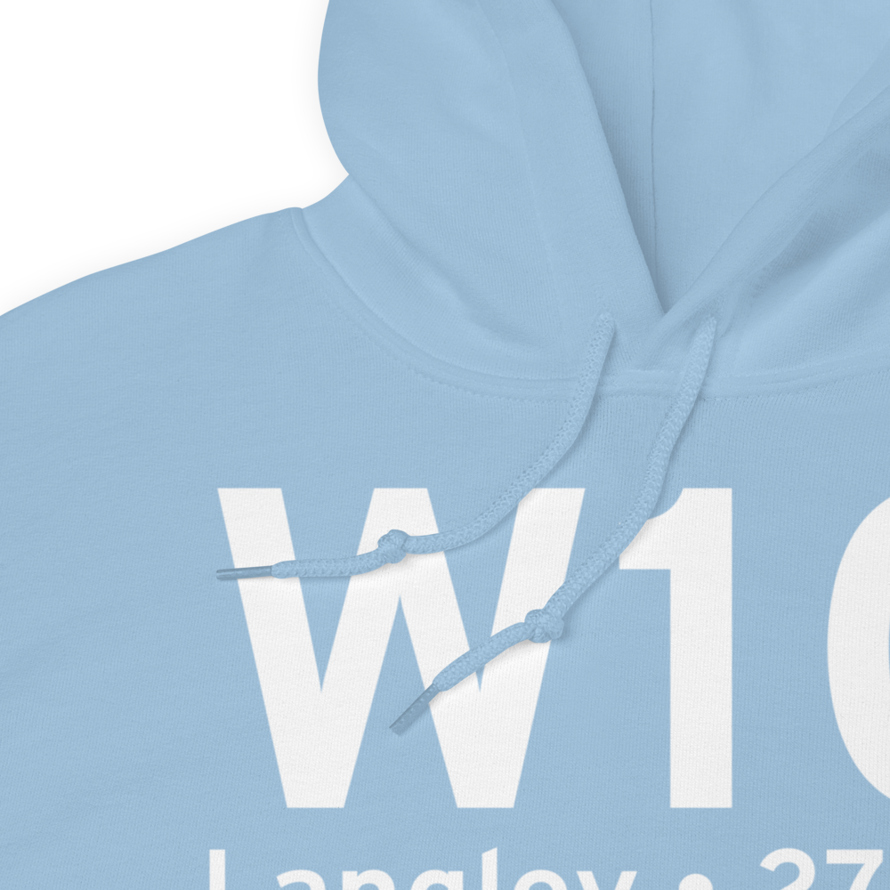 Langley (W10) Airport Hoodie Sweatshirt 