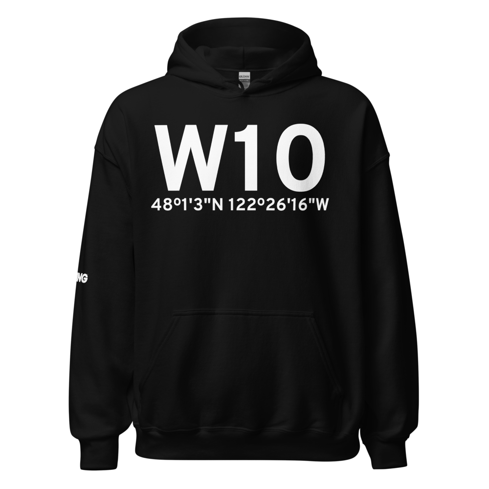 Langley (W10) Airport Hoodie Sweatshirt 