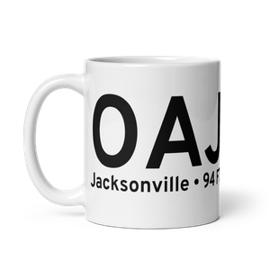 Jacksonville (KOAJ) Airport Mug