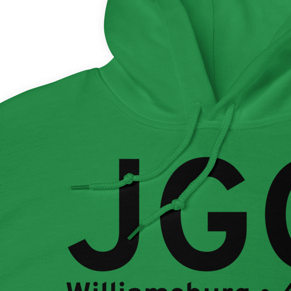Williamsburg (KJGG) Airport Hoodie Sweatshirt 