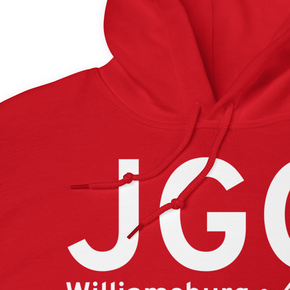 Williamsburg (KJGG) Airport Hoodie Sweatshirt 