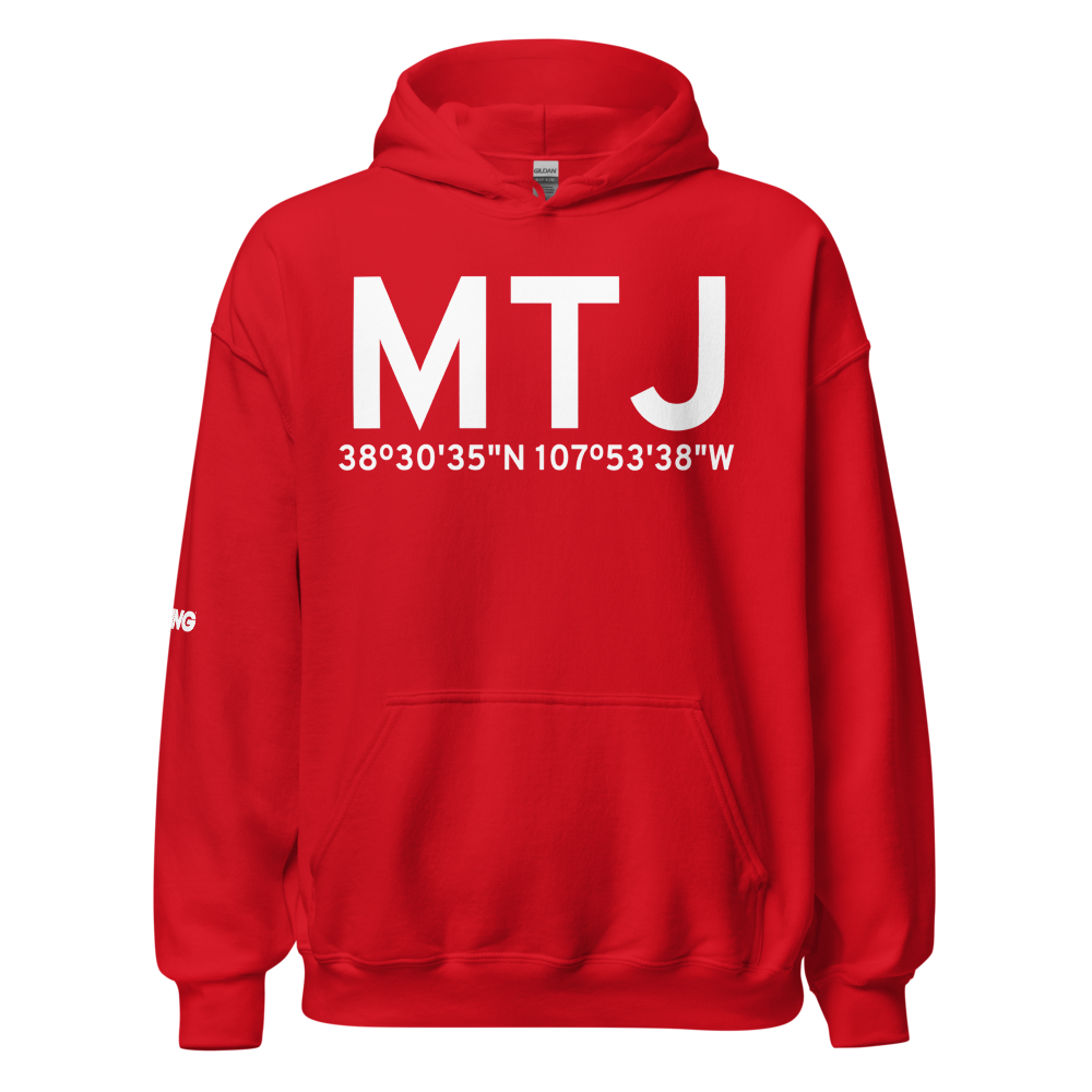Montrose (KMTJ) Airport Hoodie Sweatshirt 