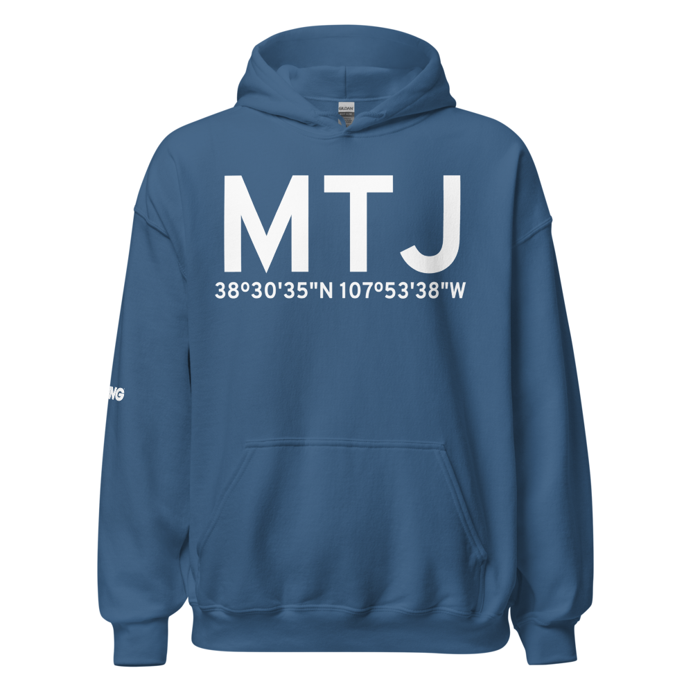 Montrose (KMTJ) Airport Hoodie Sweatshirt 