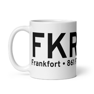 Frankfort (KFKR) Airport Mug