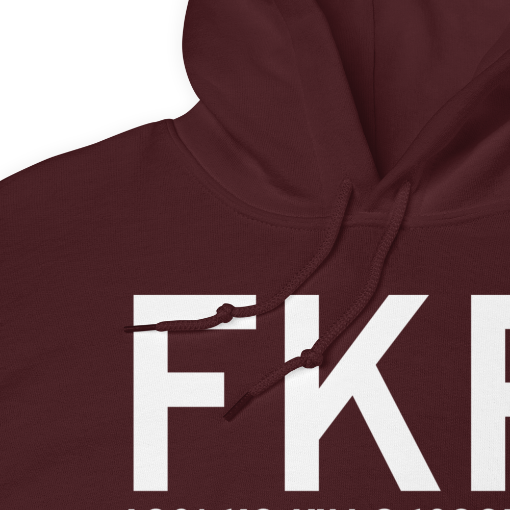 Frankfort (KFKR) Airport Hoodie Sweatshirt 