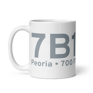 Peoria (7B1) Airport Mug