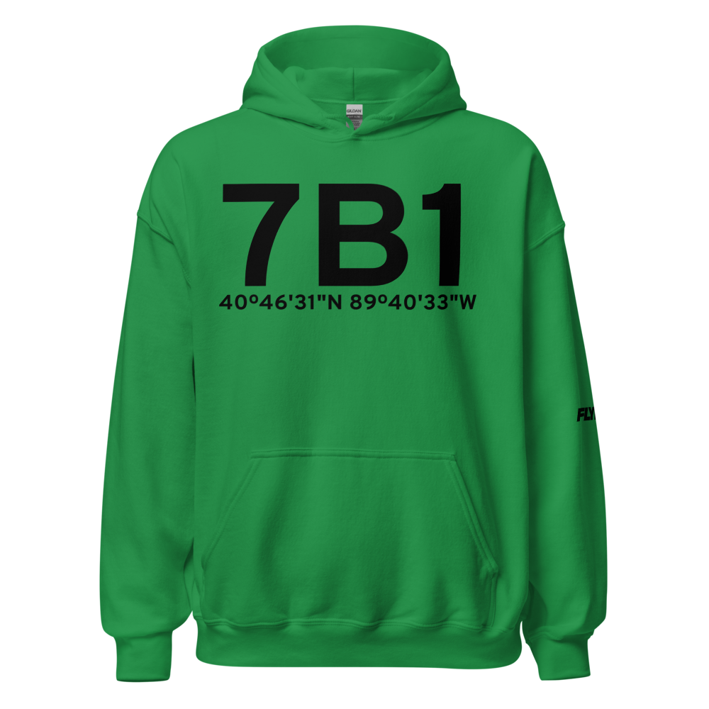 Peoria (7B1) Airport Hoodie Sweatshirt 