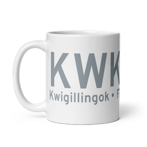 Kwigillingok (KWK) Airport Mug