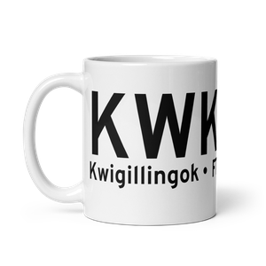 Kwigillingok (KWK) Airport Mug