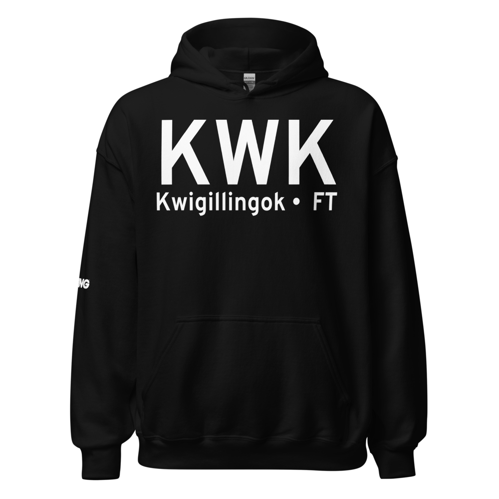Kwigillingok (KWK) Airport Hoodie Sweatshirt 