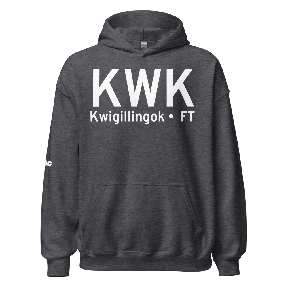 Kwigillingok (KWK) Airport Hoodie Sweatshirt 