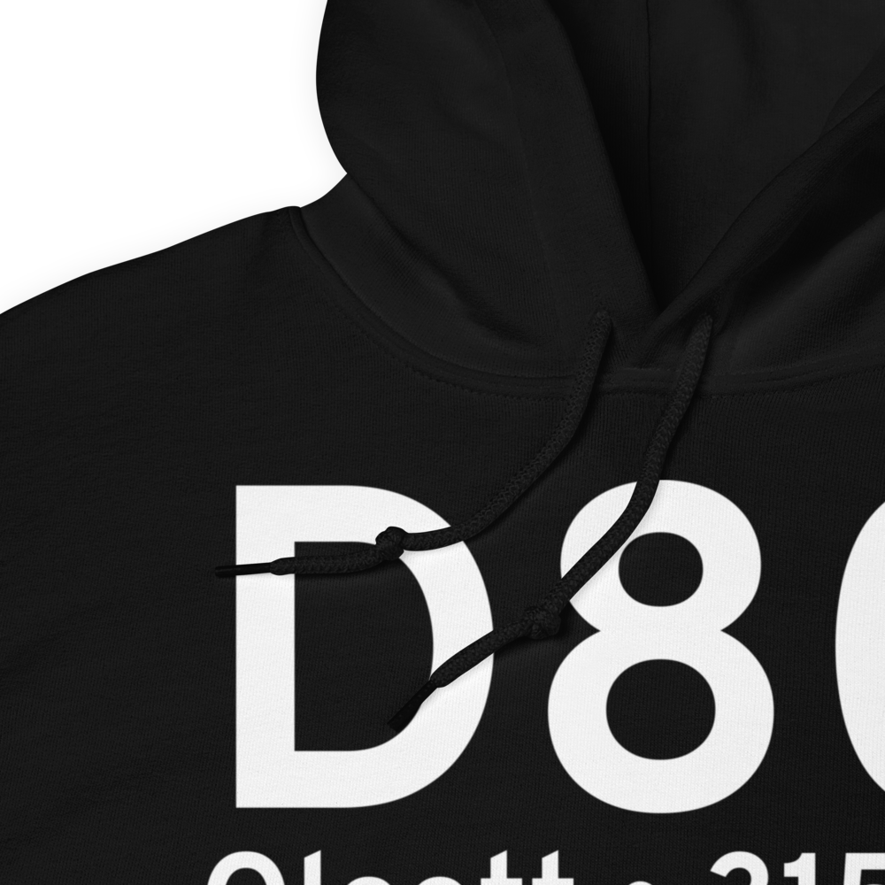 Olcott (D80) Airport Hoodie Sweatshirt 