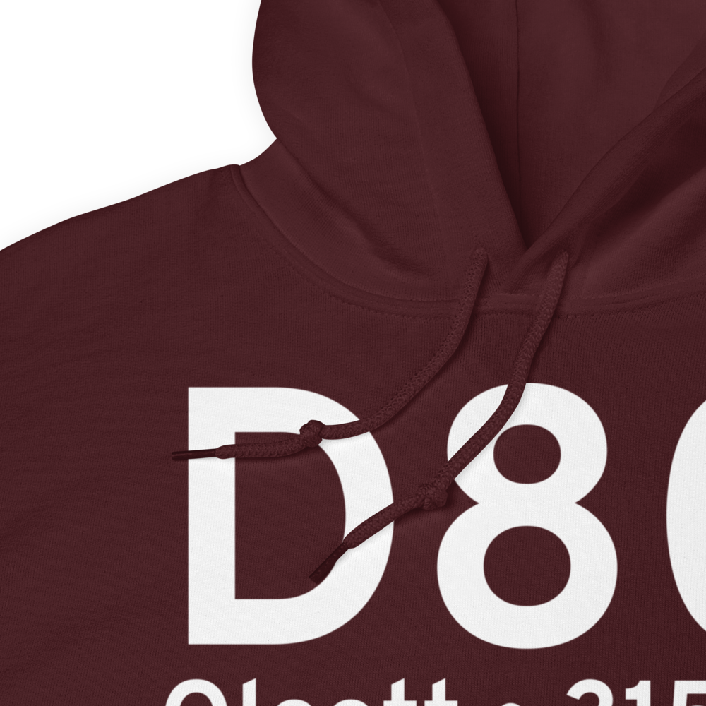 Olcott (D80) Airport Hoodie Sweatshirt 