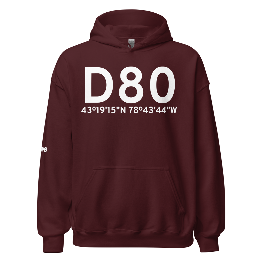 Olcott (D80) Airport Hoodie Sweatshirt 