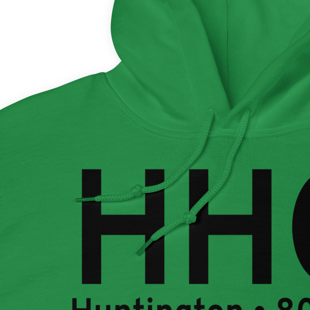 Huntington (KHHG) Airport Hoodie Sweatshirt 