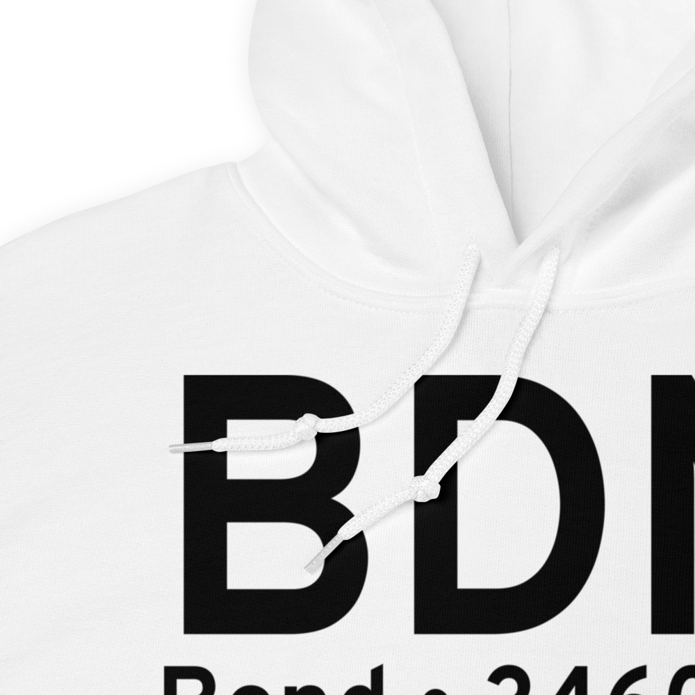 Bend (KBDN) Airport Hoodie Sweatshirt 