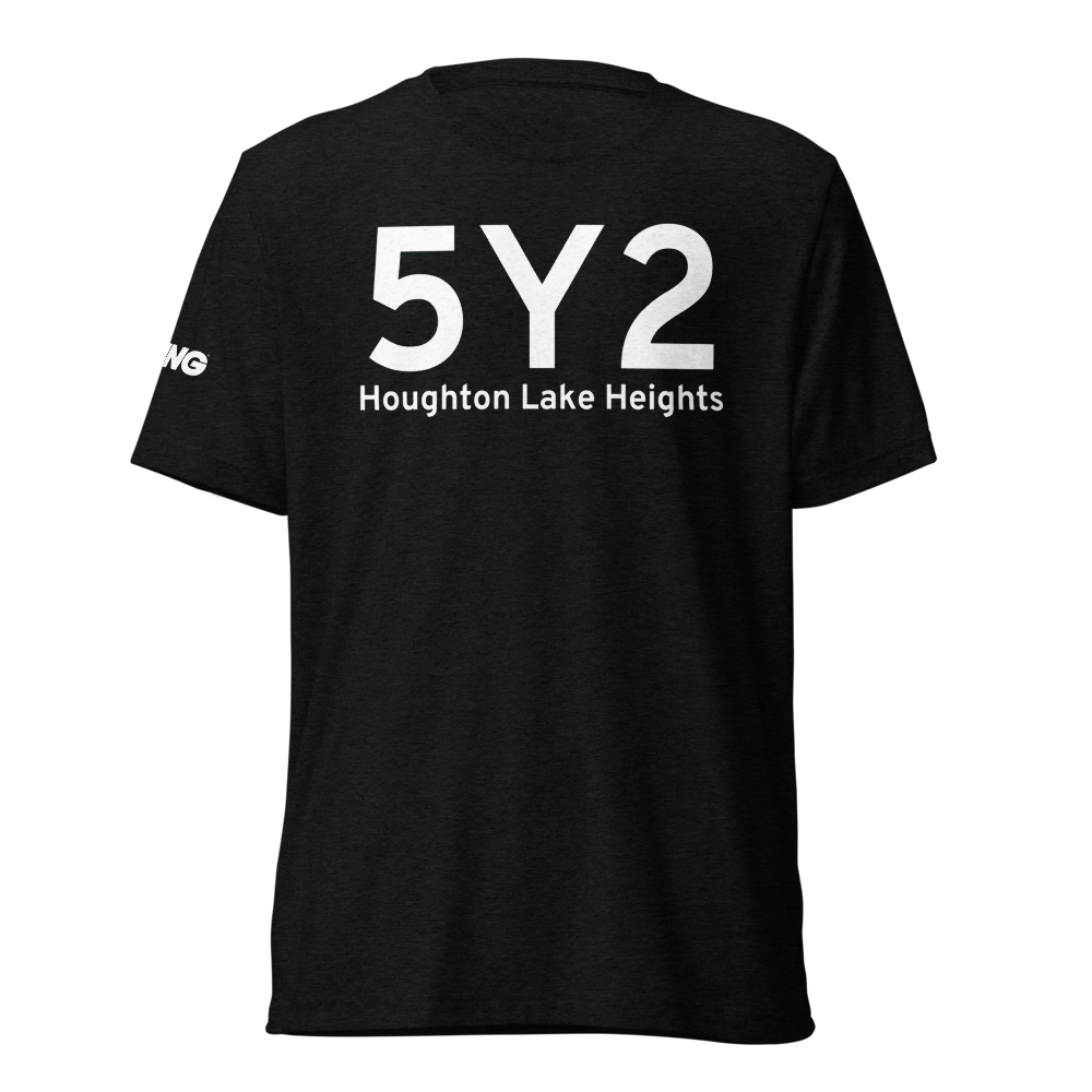 Houghton Lake Heights (5Y2) Airport Tri-blend T-Shirt 