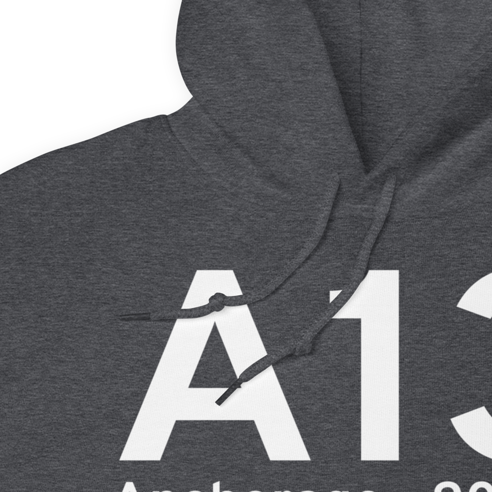 Anchorage (A13) Airport Hoodie Sweatshirt 