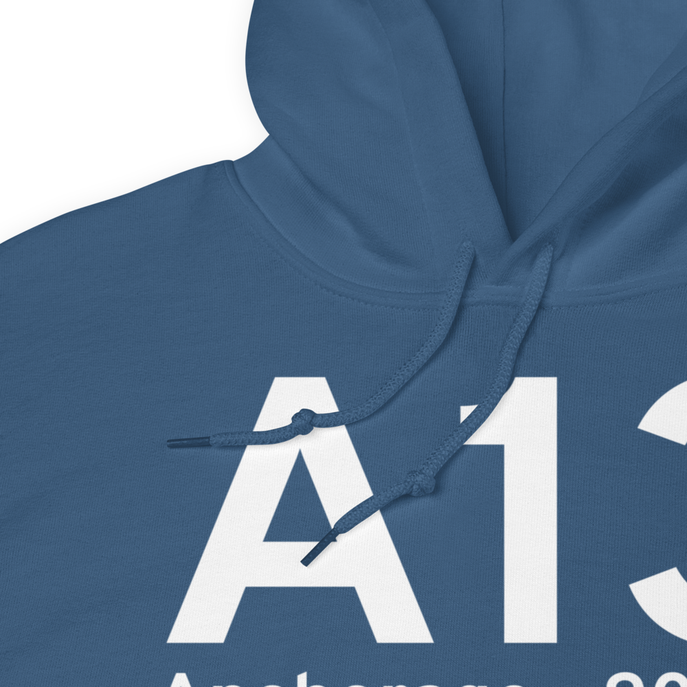 Anchorage (A13) Airport Hoodie Sweatshirt 