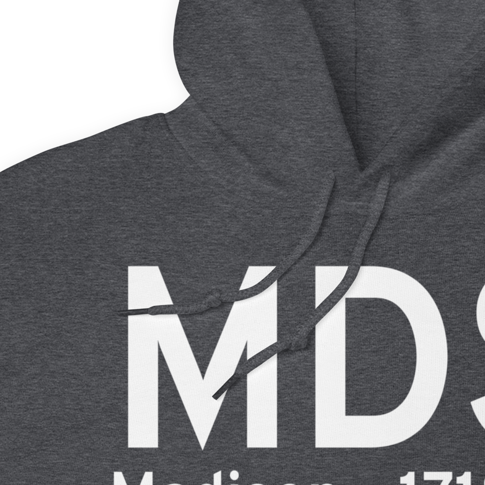 Madison (KMDS) Airport Hoodie Sweatshirt 