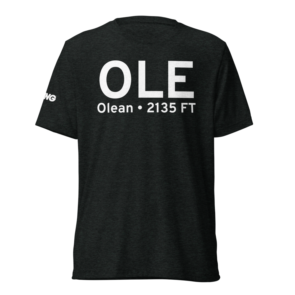 Olean (KOLE) Airport Tri-blend T-Shirt 