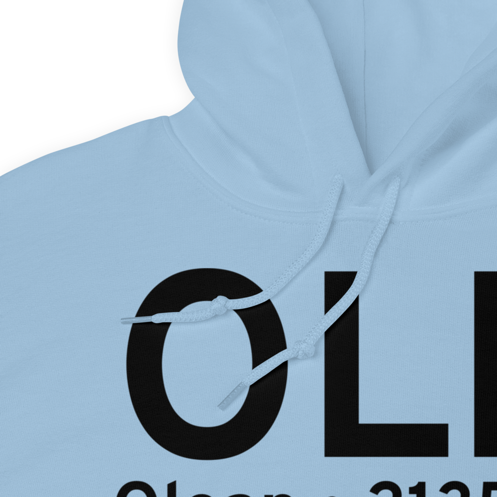 Olean (KOLE) Airport Hoodie Sweatshirt 