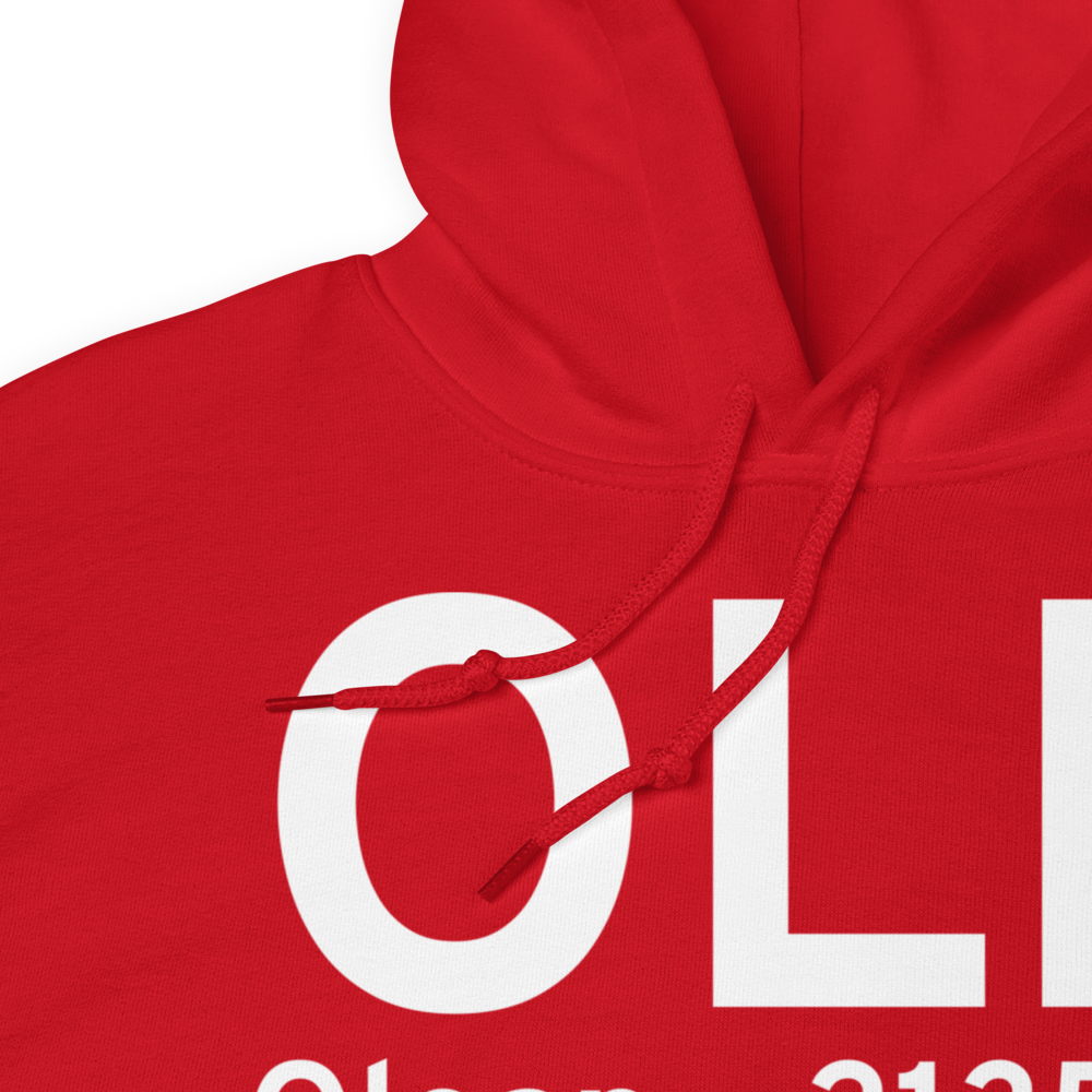Olean (KOLE) Airport Hoodie Sweatshirt 