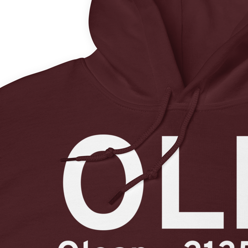 Olean (KOLE) Airport Hoodie Sweatshirt 