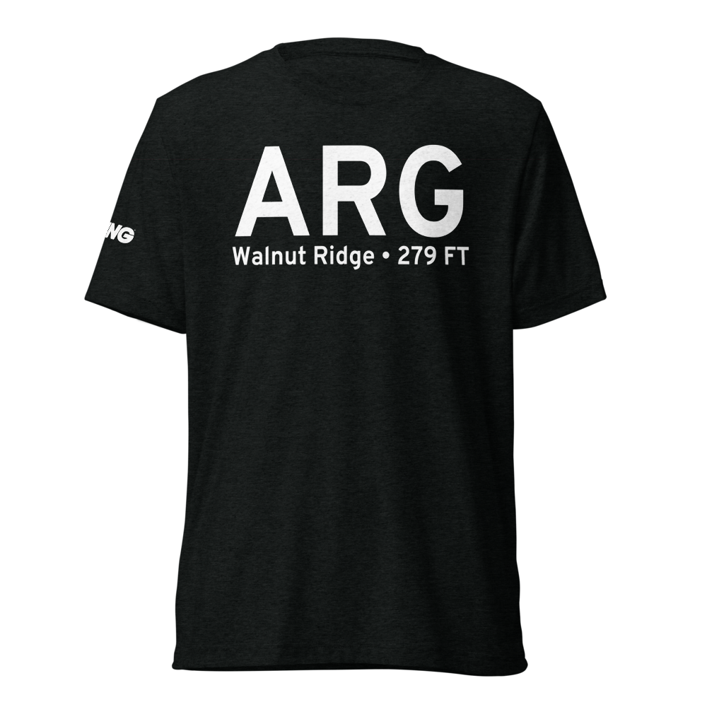 Walnut Ridge (KARG) Airport Tri-blend T-Shirt 