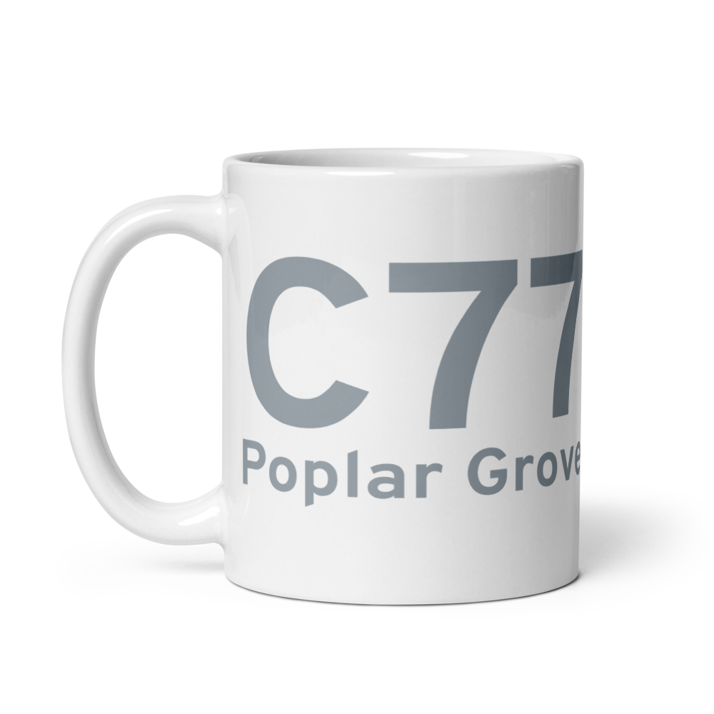 Poplar Grove (KC77) Airport Mug 