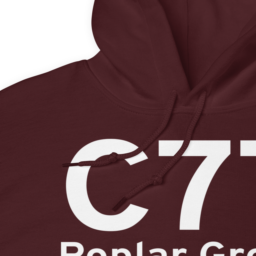 Poplar Grove (KC77) Airport Hoodie Sweatshirt 