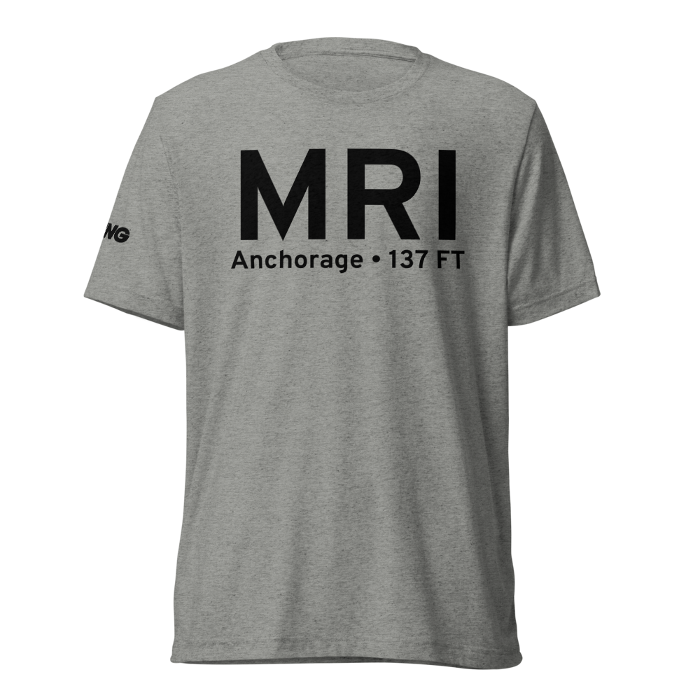 Anchorage (PAMR) Airport Tri-blend T-Shirt 