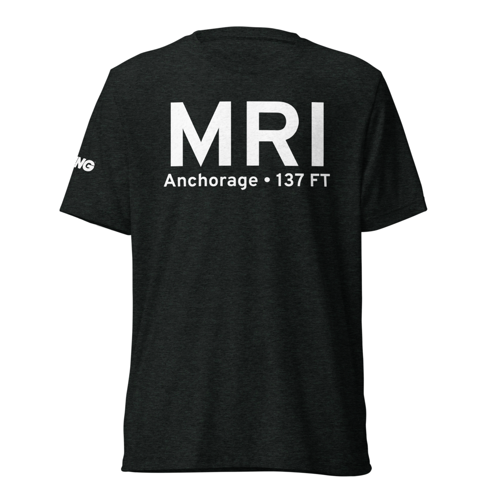 Anchorage (PAMR) Airport Tri-blend T-Shirt 