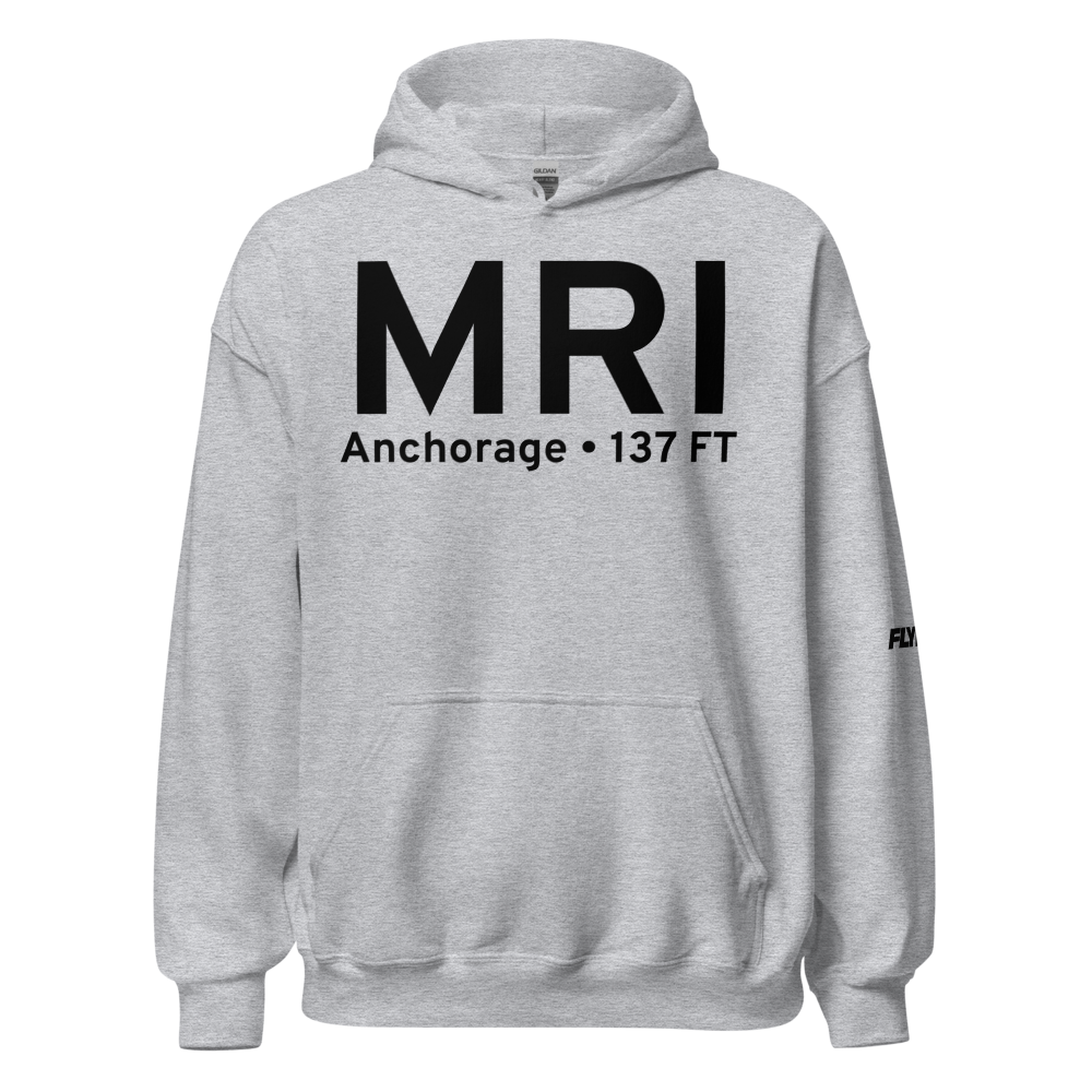 Anchorage (PAMR) Airport Hoodie Sweatshirt 
