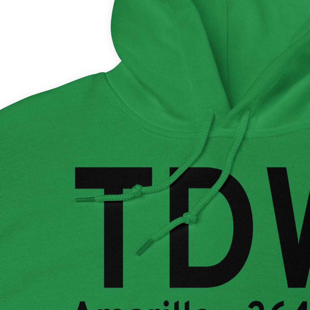 Amarillo (KTDW) Airport Hoodie Sweatshirt 