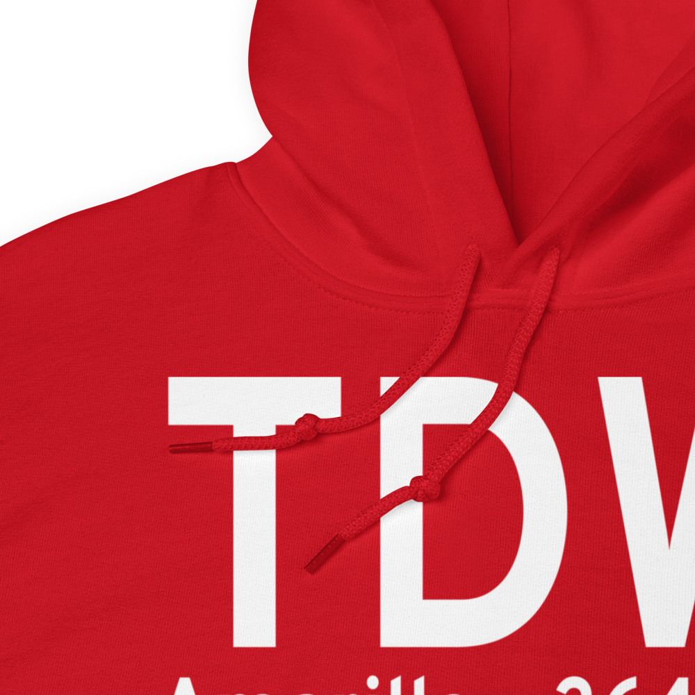 Amarillo (KTDW) Airport Hoodie Sweatshirt 