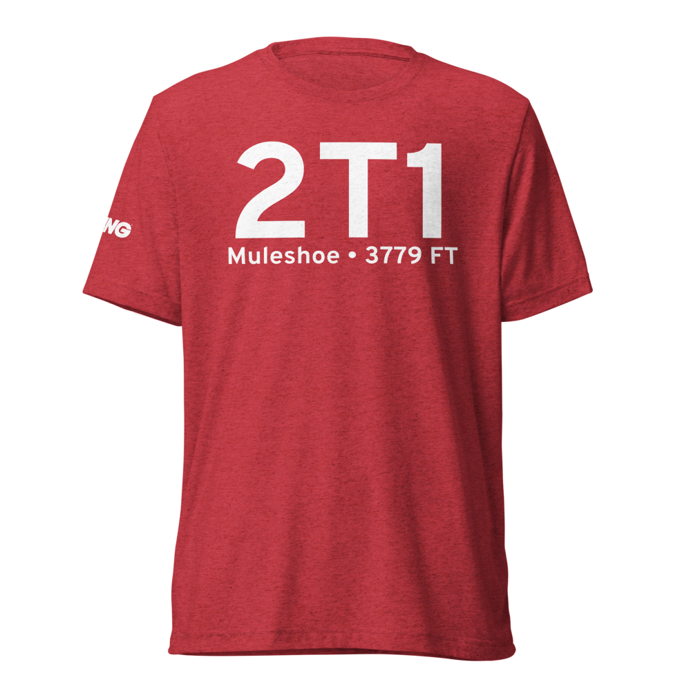 Muleshoe (K2T1) Airport Tri-blend T-Shirt 