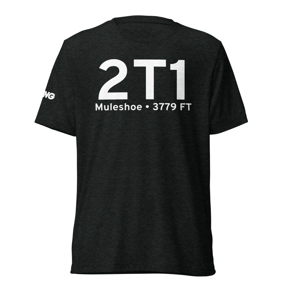 Muleshoe (K2T1) Airport Tri-blend T-Shirt 