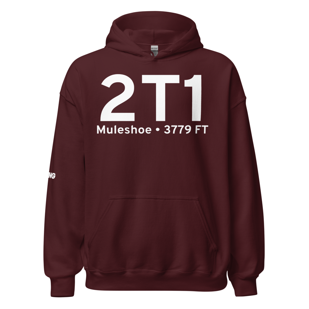 Muleshoe (K2T1) Airport Hoodie Sweatshirt 