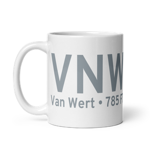 Van Wert (KVNW) Airport Mug