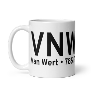 Van Wert (KVNW) Airport Mug