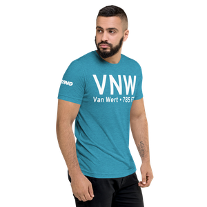 Van Wert (KVNW) Airport Tri-blend T-Shirt
