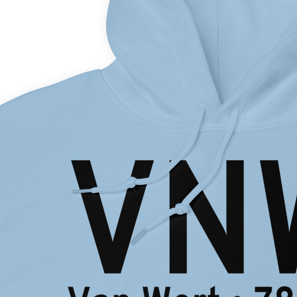 Van Wert (KVNW) Airport Hoodie Sweatshirt 