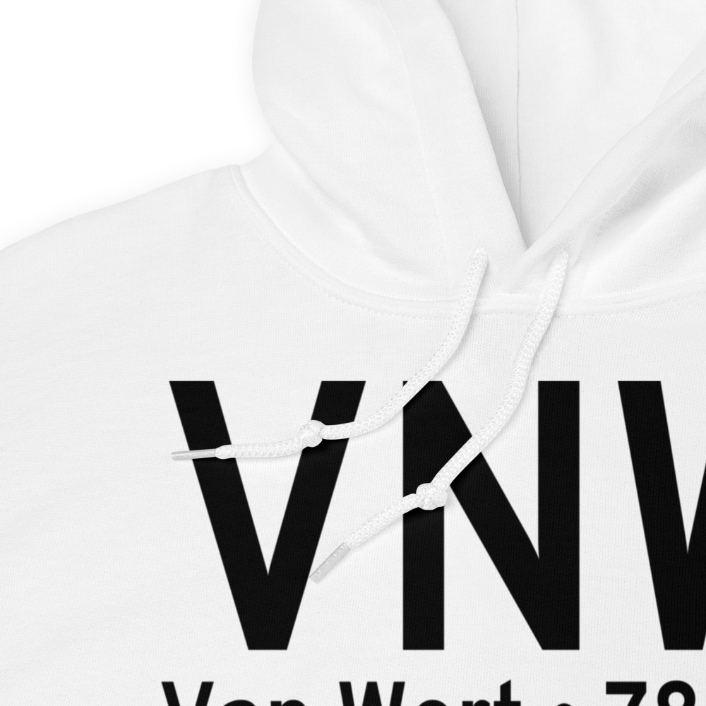 Van Wert (KVNW) Airport Hoodie Sweatshirt 
