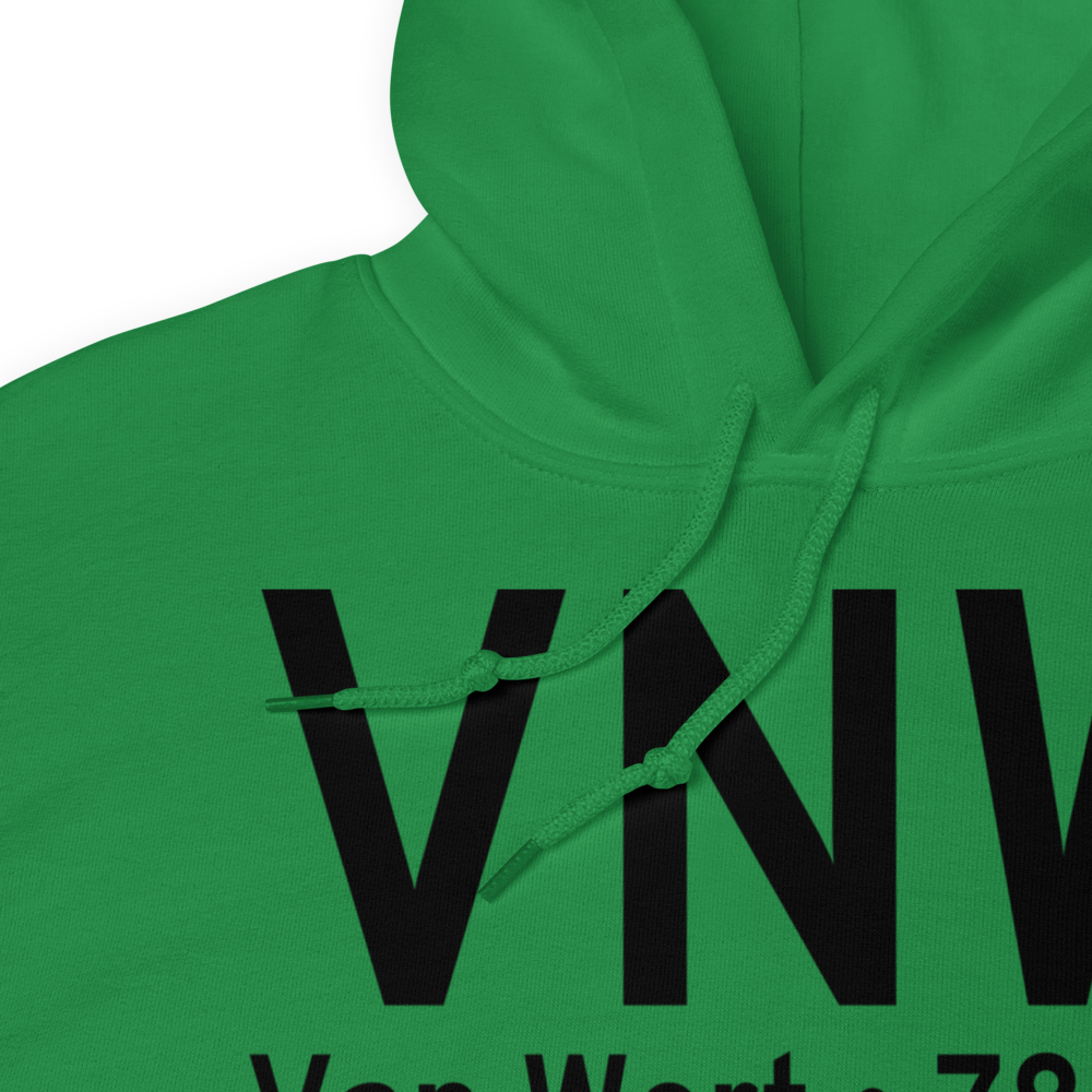Van Wert (KVNW) Airport Hoodie Sweatshirt 