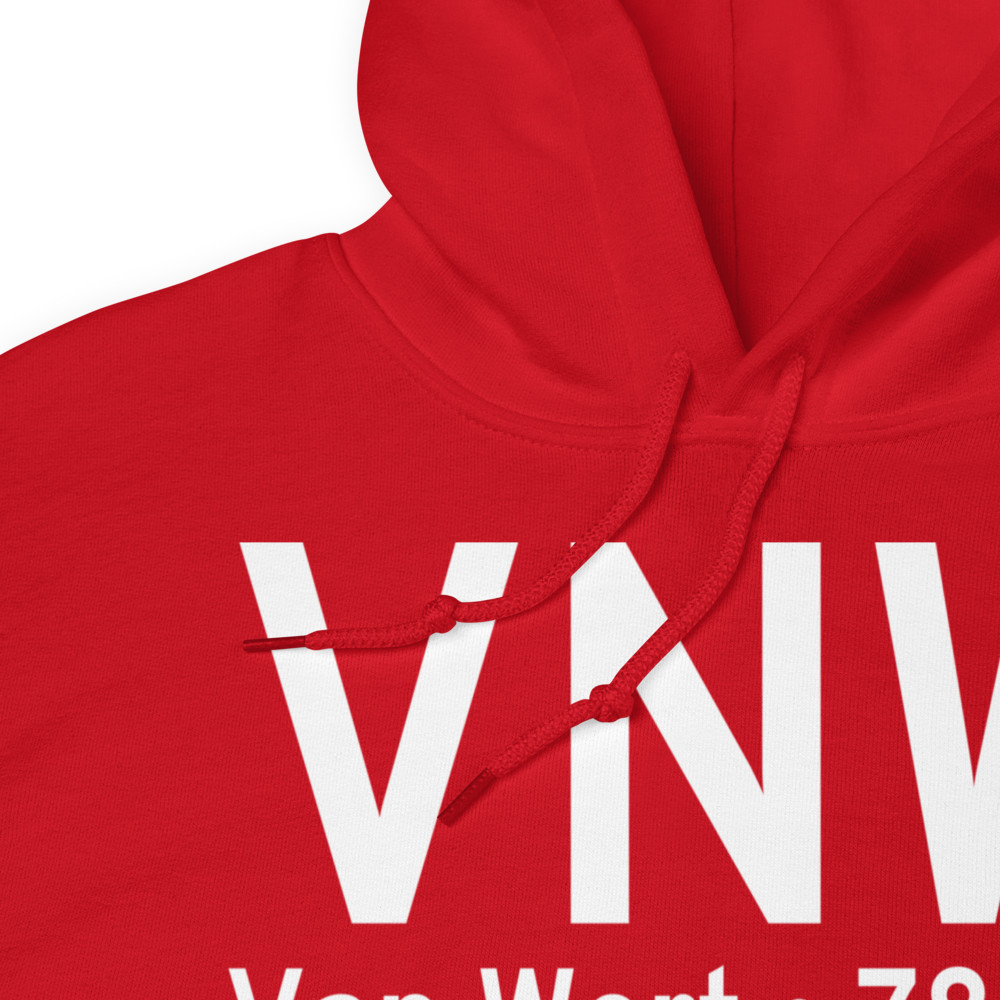 Van Wert (KVNW) Airport Hoodie Sweatshirt 