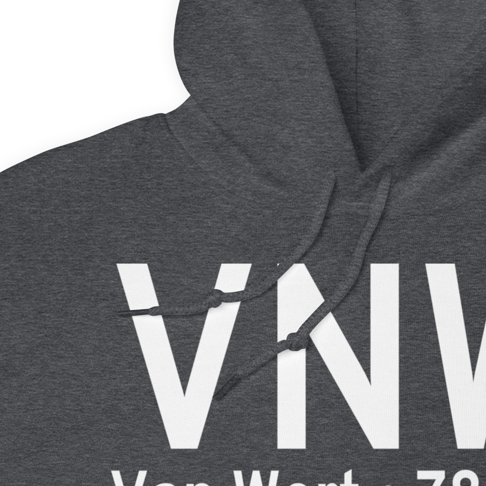 Van Wert (KVNW) Airport Hoodie Sweatshirt 